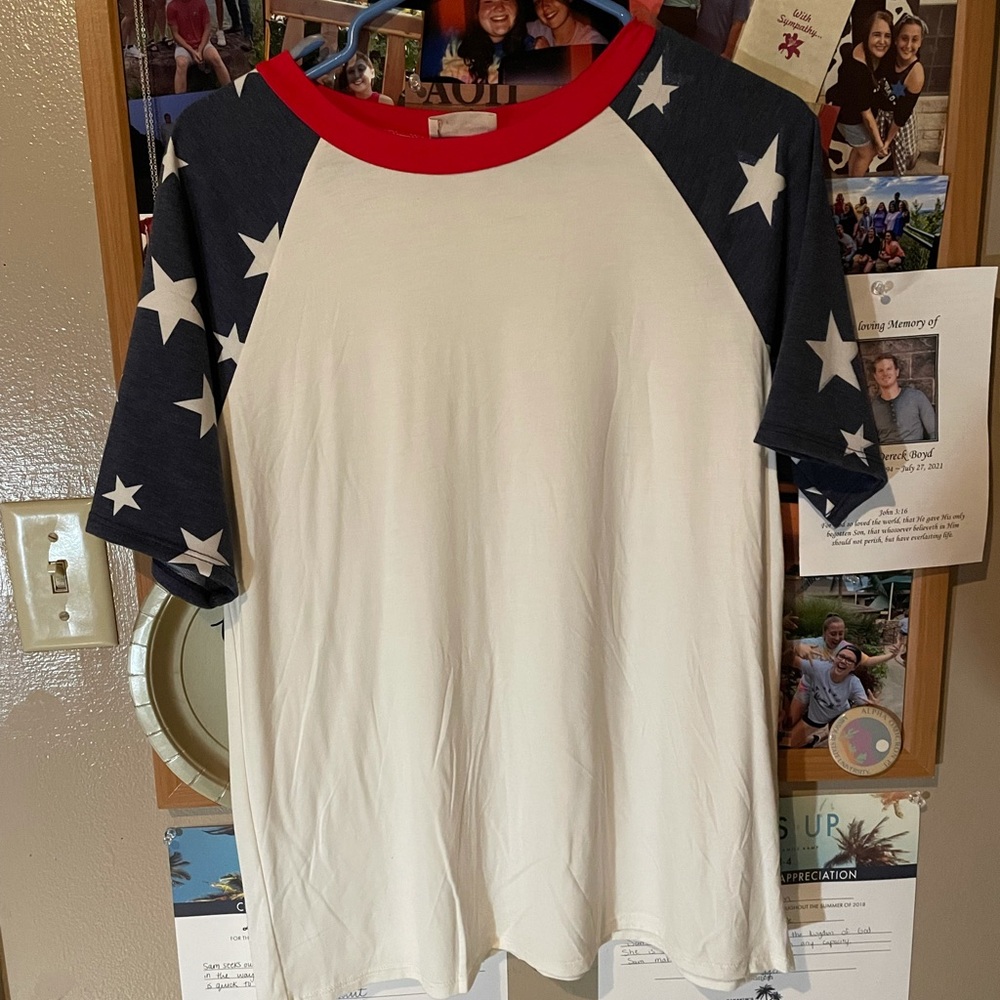 American Flag shirt
